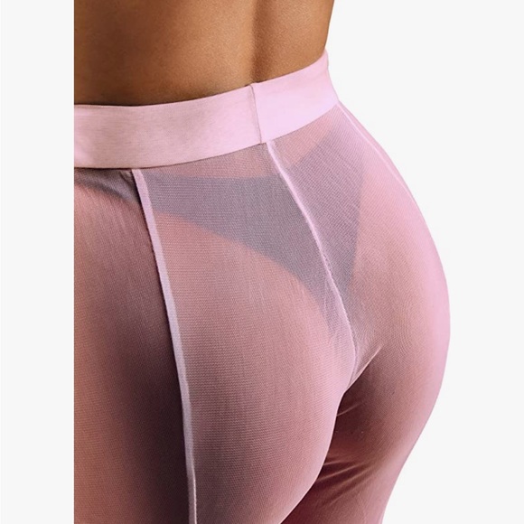 Size L | New Sofsy Mesh Swimsuit Cover-Up Pants - Picture 5 of 7